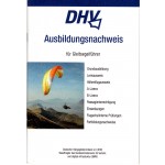 DHV-Ausbildungsnachweisheft-Gleitschirm-2017